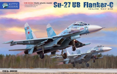 Su-27UB Flanker-C 1:48 - Kitty Hawk