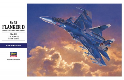 Su-33 Flanker D (1:72) - Hasegawa