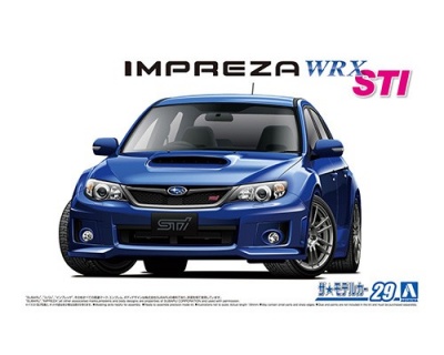 SUBARU GRB IMPREZA WRX STI '10 1/24 - Aoshima