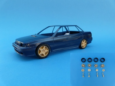 Subaru Legacy/Impreza Tarmac set With 5-Spoke Rims - Renaissance