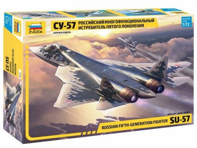 Sukhoi SU-57 (1:72) Model Kit 7319 - Zvezda