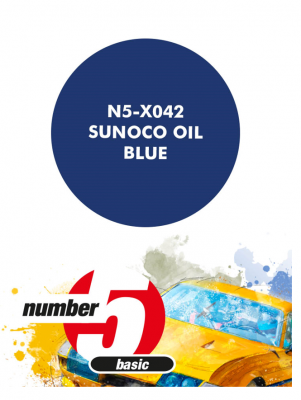 Sunoco Oil Blue  Paint for Airbrush 30 ml - Number 5