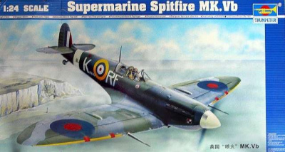 Supermarine Spitfire MK.Vb 02403 1/24 - Trumpeter