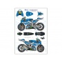 SUZUKI GSX-RR 2022 - 1/12 Decals - Blue Stuff