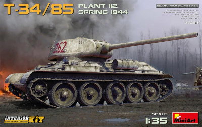 T-34-85 Plant 112. Spring 1944. Interior Kit 1/35 - Miniart