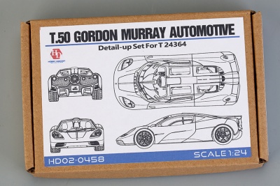 T.50 Gordon Murray Automotive Detail-up Set For T (24364) 1/24 - Hobby Design