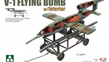 V-1 Flying Bomb with Interior 1/35 - Takom