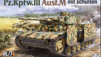 Pz.Kpfw. III Ausf. M mit schürzen 1:35 - Takom