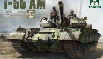 T-55 AM RUSSIAN MEDIUM TANK 1/35 - Takom