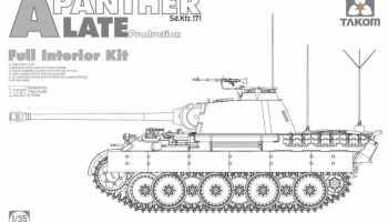 Panther Ausf. A late prod. (full interior) 1/35 - Takom