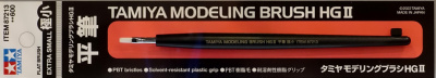 Tamiya Modeling Brush HG Ⅱ Flat Brush Extra Small - Tamiya