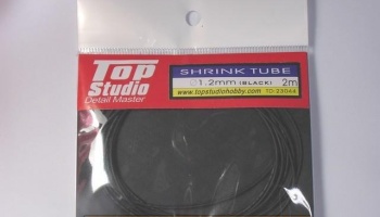 Shrink Tube (Black) 1.2 mm - Top Studio