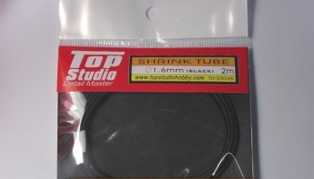 Shrink Tube (Black) 1.6 mm - Top Studio