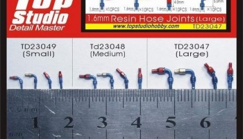 Resin Hose Joints (Large) 1.6mm - Top Studio