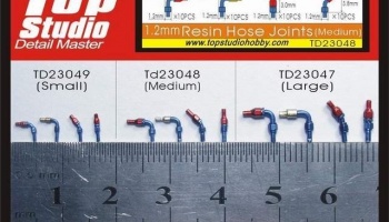 Resin Hose Joints (Medium) 1.2mm - Top Studio