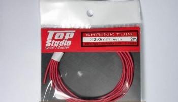 Shrink Tube (Red) 2.0 mm - Top Studio