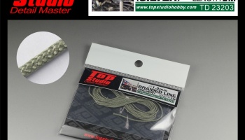 Braided Line Silver 1,0mm - Top Studio