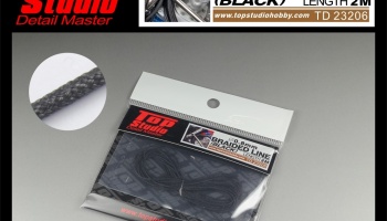 Braided Line Black 0,8mm - Top Studio