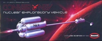 The Lost Science series Convair NEV Nuclear Exploratory Vehicle - Moebius Models