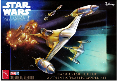 The Phantom Menace N-1 Naboo Starfighter 1/48 - AMT