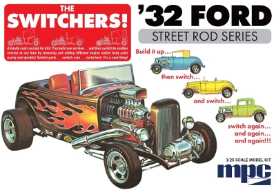The Switchers 1932 Ford Street Rod Series 1/25 - MPC