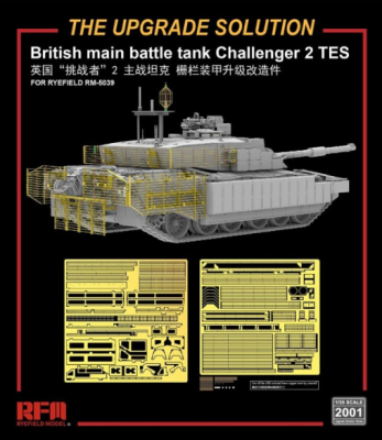 The upgrade solution for RM-5039 Challenger 1/35 – Rye Field Model