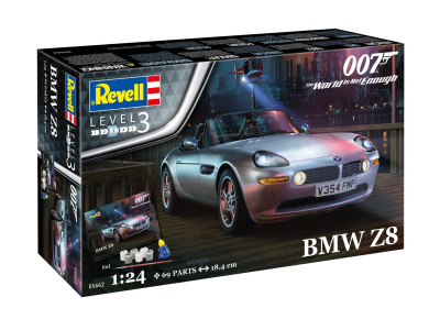 "The World Is Not Enough" BMW Z8 Gift-Set James Bond 05662 - (1:24) - Revell