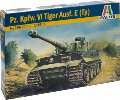 TIGER I AUSF. E/H1 (1:35) Model Kit 0286 - Italeri