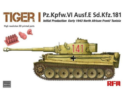 Tiger I Initial Production Early 1943 North African Front/Tunisia 1/35 - Rye Field Model