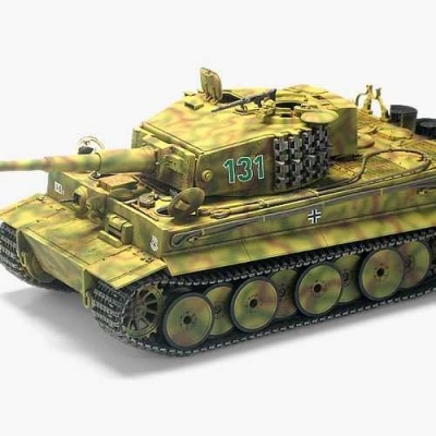 TIGER-I MID VER. "Anniv.70 Normandy Invasion 1944" (1:35) - Academy