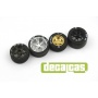 Tire sidewall white chalk markings 1/20 - Decalcas