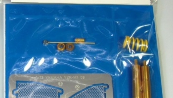 Yamaha YZR-M1 ´09 Front Fork Detail Set - Tamiya