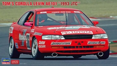 Tom's Corolla Levin AE101 "1993 JTC" 1/24 - Hasegawa