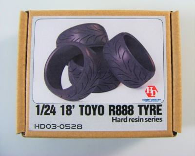 Toyo R888 Tyre 18inch (Resin Tires) - Hobby Design