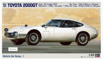 Toyota 2000GT Early Type (1967) 1/24 - Hasegawa