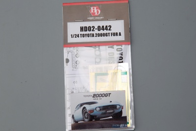 Toyota 2000GT For A  1/24 - Hobby Design