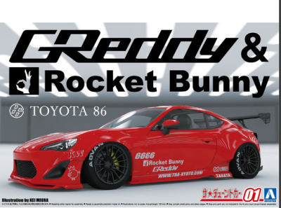 Toyota 86 Rocket Bunny 1/24 - Aoshima