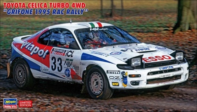 Toyota Celica Turbo 4WD `Grifone 1995 RAC Rally` 1/24 - Hasegawa