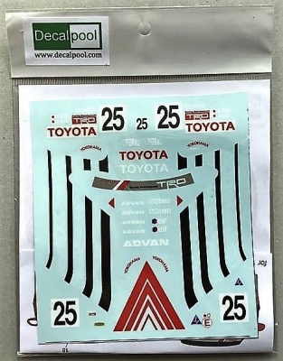 Toyota Corolla Levin AE101 ADVAN Gr. A 92' Decal for Hasegawa - Decalpool