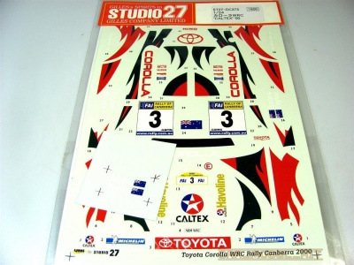 Toyota Corolla WRC "Caltex" #3 Bates Australia 2000 - Studio27