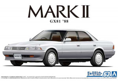 Toyota GX81 Mark II 2.0 Grande Twincam 24 '88 1:24 - Aoshima