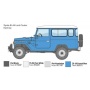 Toyota Land Cruiser BJ-44 Soft/Hard Top (1:24) Model Kit auto 3630 - Italeri