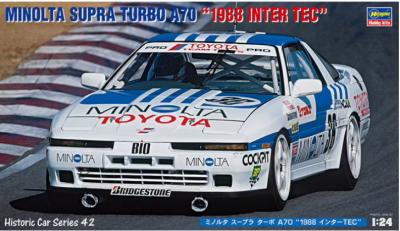 Toyota Supra Turbo A70 "1988 InterTEC‎” 1/24 - Hasegawa