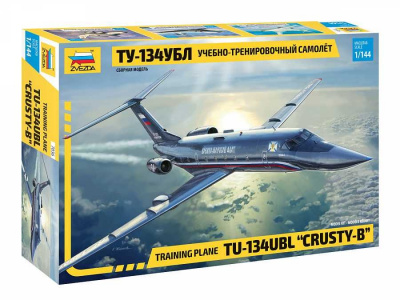 Training plane TU-134UBL "CRUSTY-B" (1:144) Model Kit 7036 - Zvezda