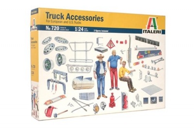 TRUCK ACCESSORIES (1:24) Model Kit 0720 - Italeri