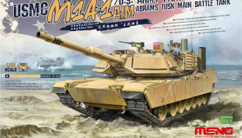USMC M1A1 AIM/U.S. Army M1A1 Abrams Tusk Main Battle Tank 1:35 - Meng