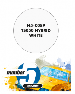 TS050 Hybrid White  Paint for Airbrush 30 ml - Number 5