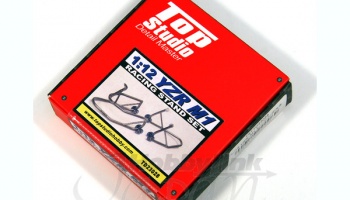 Yamaha YZR-M1 Racing Stand Set 1/12  - Top Studio