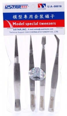 Tweezer Set 4pcs - U-Star