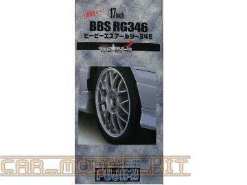 Tyre and Wheel Set - 17 inch BBS RG346 - Fujimi